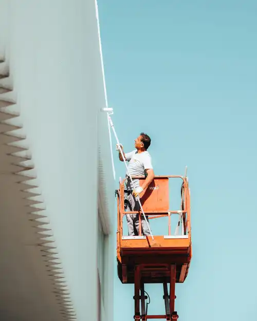 Pintura de fachada de un edificio